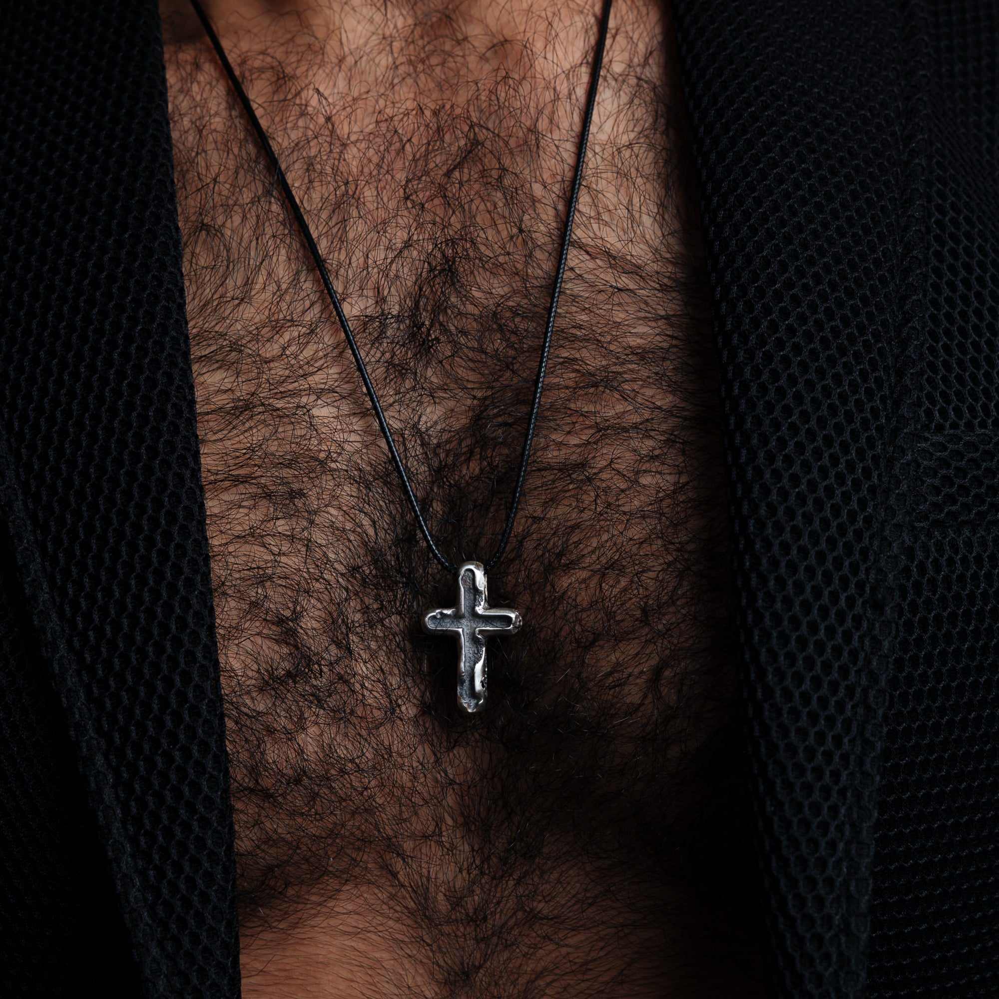 Black Spinel Cross