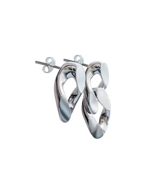 Asymmetria Cuban Chain earring