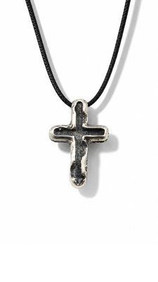 Black Stones Cross Pendant DY1106 фото